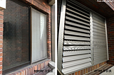 Windows with adjustable blinds