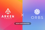 Introducing our Latest Integration: ORBS Token Now Accessible on Arken Finance!