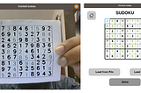 Augmented Reality Sudoku Solver — Part I