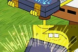 A Spongebob meme modified. In the top, titled “Steve Jobs’ Favourite ‘Desing’”, Spongebob holds a box titled “old reliable”. At the bottom, the box is opened to reveal “Bauhaus”.