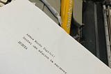 Meu anacronismo analógico.