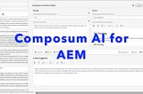 Composum AI für Adobe Experience Manager