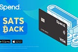 Spend launches Sats ₿ack Promotion