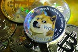 Dogecoin is on a run, has escaped the yard, and is headed to the moon!