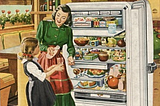 How did refrigerators enter our kitchenscape?