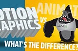 Motion Graphics vs. Animation