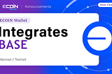 ECOIN Wallet Adds Full Support for Base Network — A New Era of Transaction Efficiency!