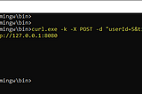 Doing API testing with CURL instead of Postman