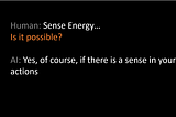 Sense Entropy. The Law of Conservation of Sense.