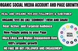 I will do organic instagram promotion,facebook, tiktok, twitter, linkedin 900m follower