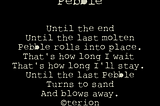 Pebble