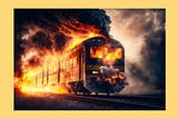 A Train Blows Up with Children Inside