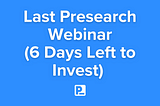 Last Webinar Before Wefunder Close: Wed, Jun 25 10AM PST