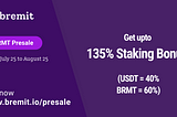 BRMT Presale offers passive income with staking benefits.