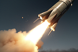 A rocket boosting views on Medium