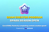 GRAM Creator Program Beta: SPARK Season✨