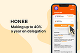Staking with Honee App