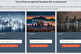 How to Use Flask to Build an App that Finds the Best Location for a Restaurant