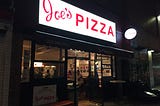 Joe’s Pizza, and New York’s love affair with food