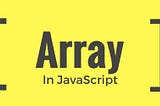 10 JavaScript Operations You were Looking for!!! (Array, String, Number)