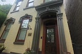 1880's-vintage brick row house in Cincinnati’s Over The Rhine neighborhood