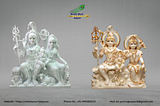 Shiv Parivar Marble Murti & Statue Manufacturers and Exporters in Vijayawada, Andhra Pradesh, South India