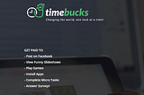 Timebucks — How To Make Money Online For Beginners In 2023