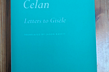 A copy of Letters to Gisèle trans. Jason Kavett published by NYRB, 2024