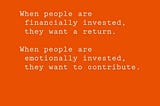 Importance of Alignment Between Investors and Management