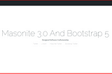 How to Install Bootstrap 5 in Masonite 3