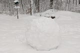 How To Create the Perfect Giant Snow Ball