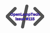 Newsletter Repost — OpenLampTech issue #115