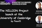 The NILLION Project launch at the University of Cambridge