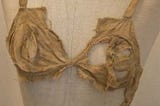 The world’s oldest bra found to date. The bra was found in 2008 in the old Austrian castle