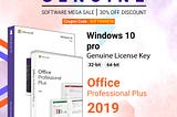 Guide to Software Licenses: Windows 10 Pro and Office Professional Plus 2019