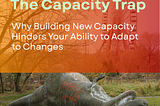 A dinosaur lying on the ground that represents its incapacity to adapt to changes