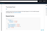 Getting Started with AWS TranslateText in Python SDK