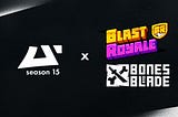 Wasder Pass Season 15 | Blast Royale x Bones and Blade