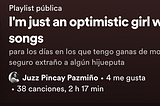 la chica optimista que amaba las canciones tristes