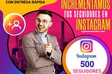 Comprar 500 Seguidores Para Instagram