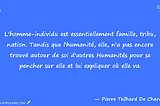 Pierre Teilhard de Chardin “Love”