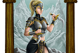 The first Mercenary: Livia and the first spend gold Event