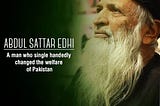 Healing begins with charity. Collecting funds for Edhi Foundation experience: