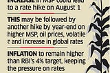 MSP and Inflation- 1