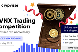 CVNX Trading Competition Contest