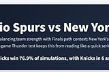 I Built an NBA Finals Prediction App with Codex, Claude, and Streamlit