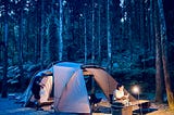 開新帳 Snow Peak Land Nest Shelter TP-259 一房一廳/別墅帳 超高 CP值、超大空間 使用心得