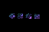 4 icon-graphics displaying the framework.