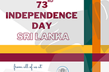 💬 Happy 73rd Independence Day Sri Lanka! 😊