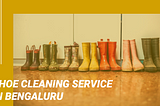 Ultimate Guide for Professional Shoe Cleaning in Bengaluru by using Fabrico